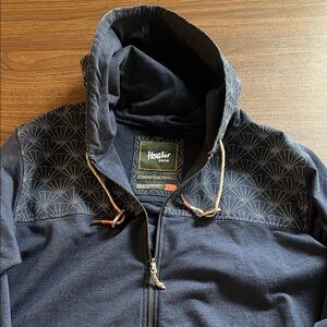 Howler Brothers Dark Blue full zip Hoodie